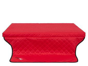 Kofferraummatratze für Hunde, Autobettdecke, Farbe rot